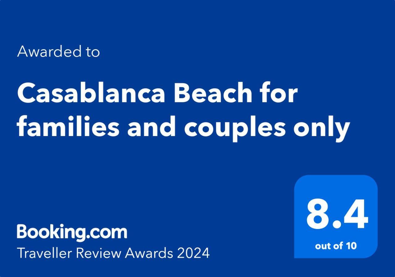 フルガダ Casablanca Beach For Families And Couples Onlyアパートホテル エクステリア 写真